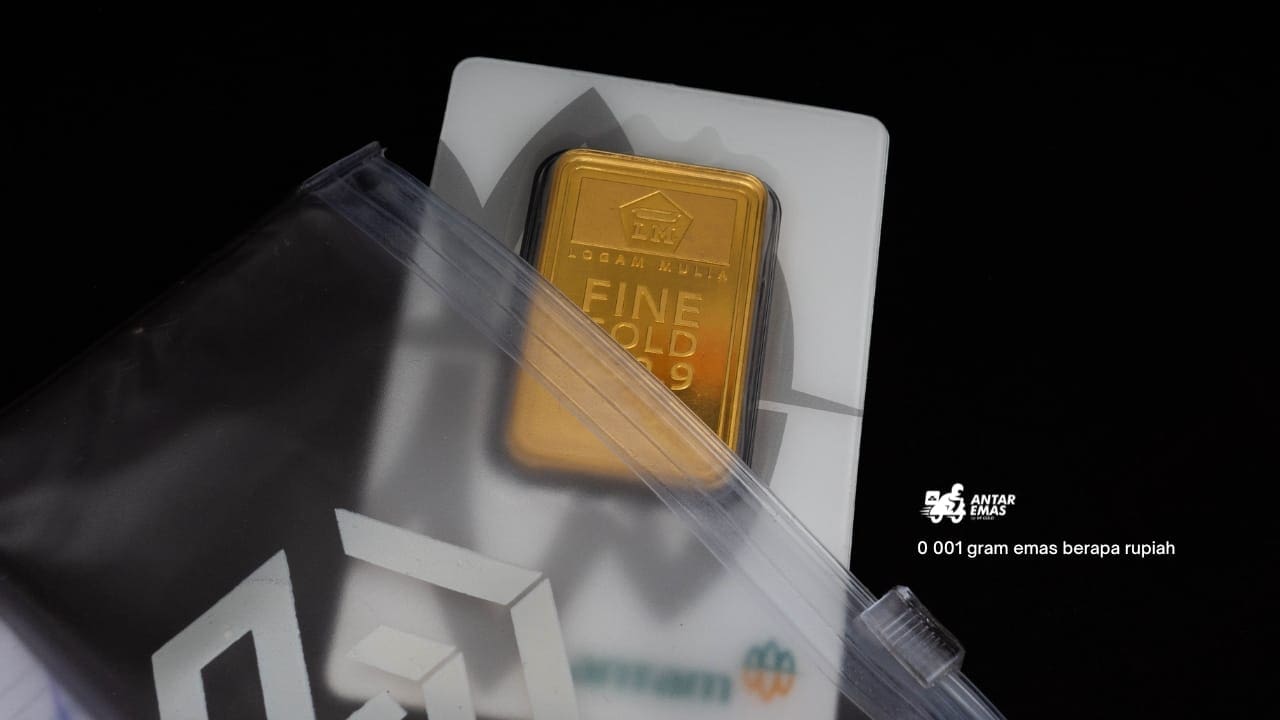 0 001 gram emas berapa rupiah