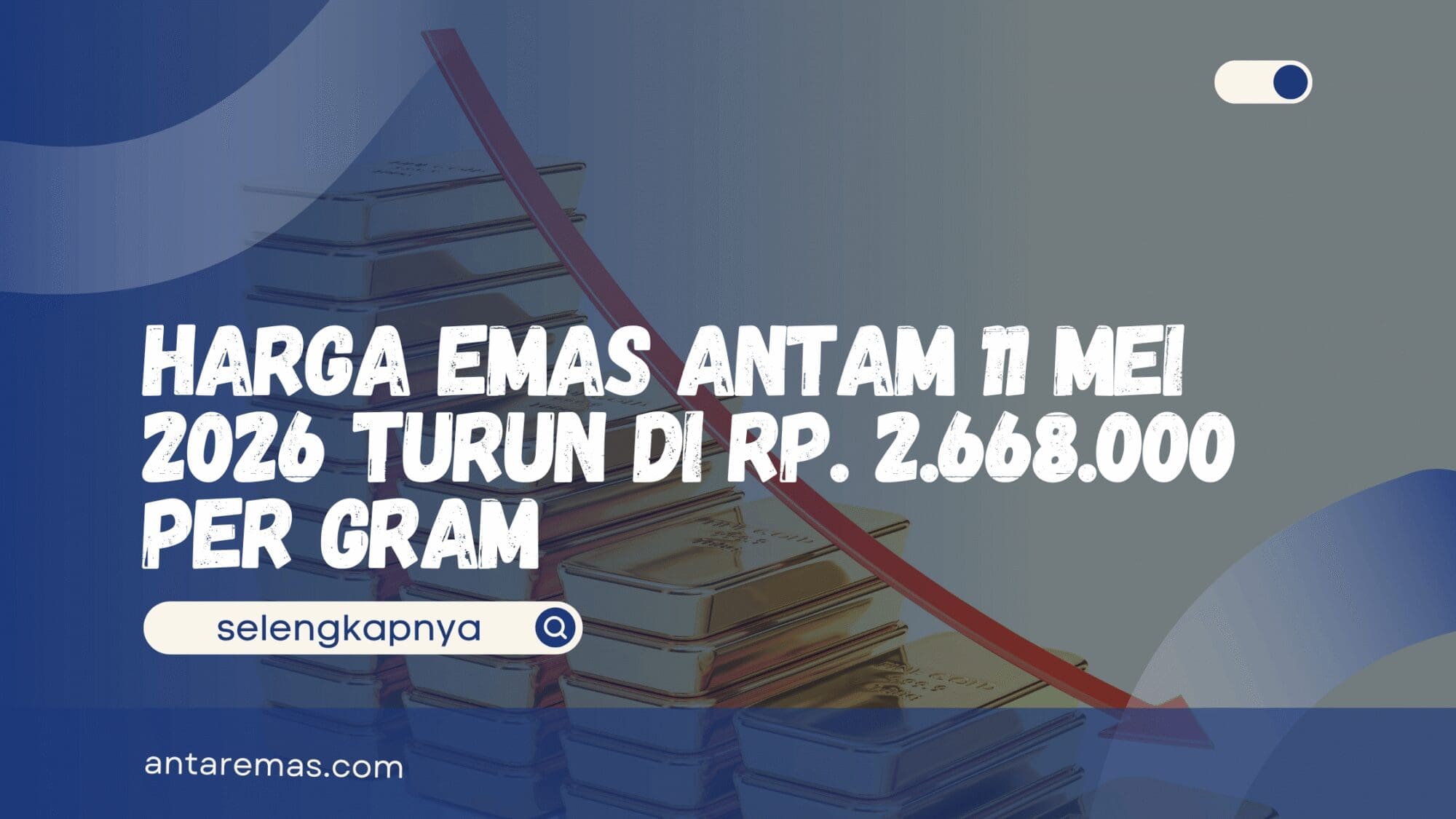 Harga Emas Antam 11 Mei 2026