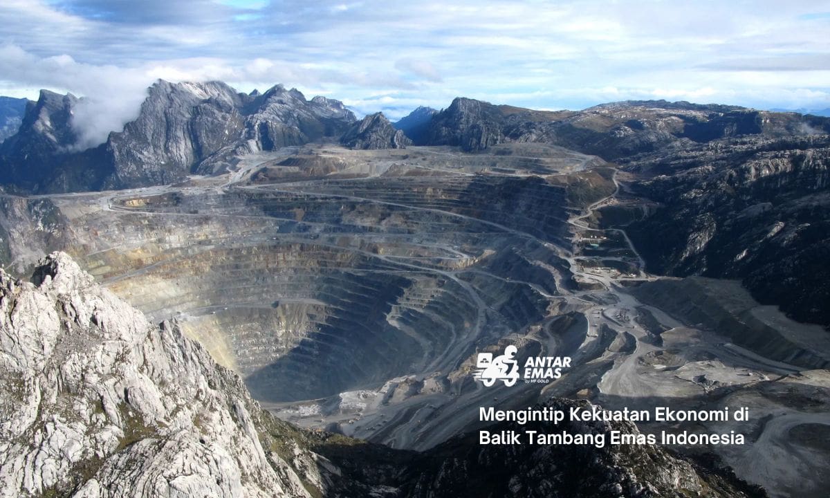 Mengintip Kekuatan Ekonomi di Balik Tambang Emas Indonesia