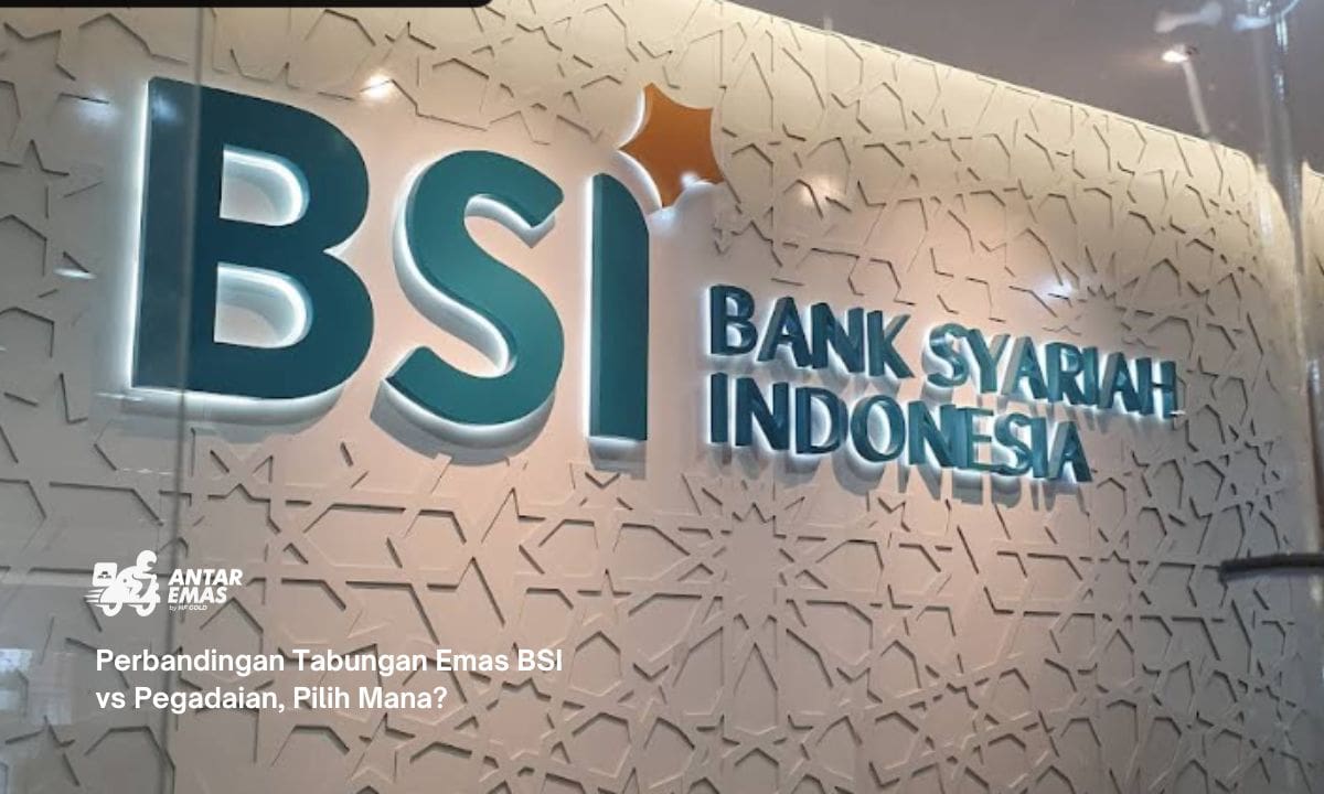 Perbandingan Tabungan Emas BSI vs Pegadaian, Pilih Mana?